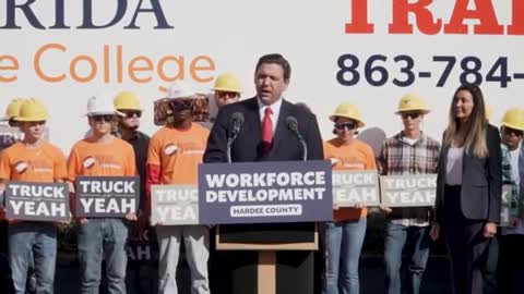 Gov. Ron DeSantis Announces $2.3 Million In Workforce Training Funding