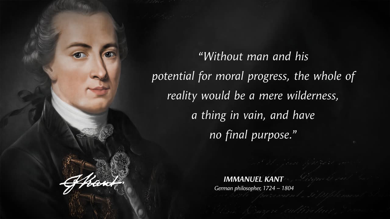 Immanuel Kant's Quotes which are better Known in Youth to Not to Regret in Old Age