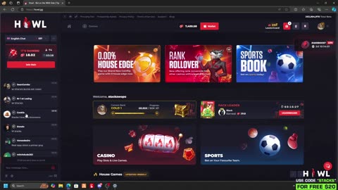 "!howl !discord" - 10-19-2024 - Stackswopo MonkeyApp & Gambling Stream