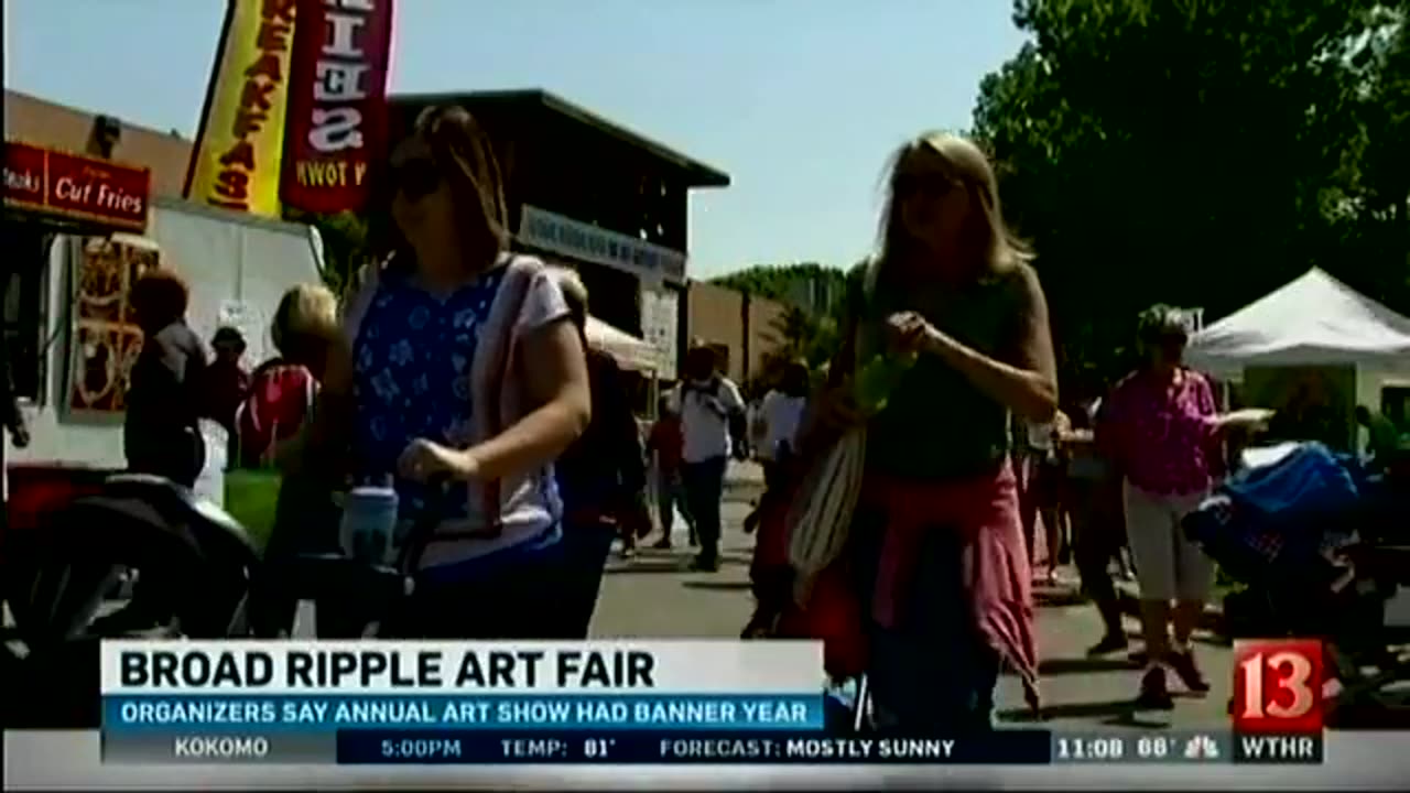 May 22, 2016 - "A Banner Year" for Indy's Broad Ripple Art Fair