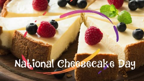 National Cheesecake Day