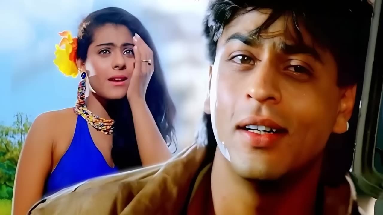 Jaati Hoon Main ❤️ (( Love )) Karan Arjun l Shah Rukh Khan,Kajol l Alka Yagnik, Kumar Sanu l 90s Hi