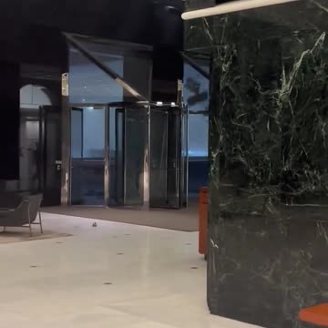 Tornado at the Wells Fargo Plaza in downtown Houston