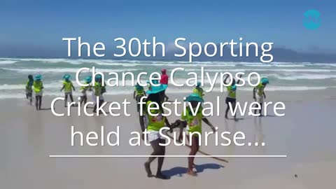 The 30th Sporting Chance Calypso Cricket festival were held at Sunrise beach in Muizenberg.