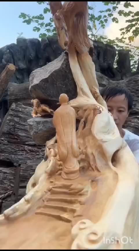 😲 WOODCARVER EXTRAORDINAIRE!!! 😎