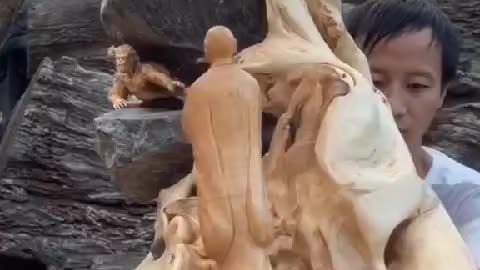 😲 WOODCARVER EXTRAORDINAIRE!!! 😎