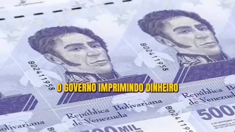 DINHEIRO NO LIXO - O VALOR DO DINHEIRO NA VENEZUELA