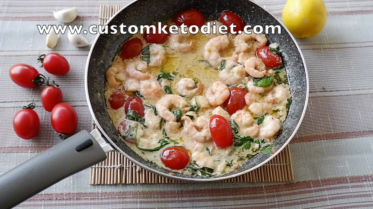 Creamy Butter Shrimp.