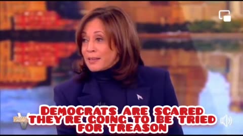 DEMOCRATS ARE SCARED OF TREASONOUS CHARGES