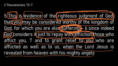 2 Thessalonians 1:1-12 // Suffering for the Kingdom of God