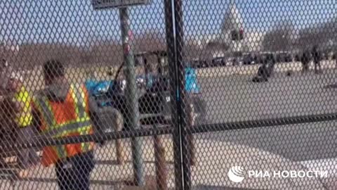 Additional fences are being rushed around the Capitol