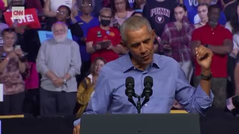 Watch Obama's closing message to voters in Philadelphia