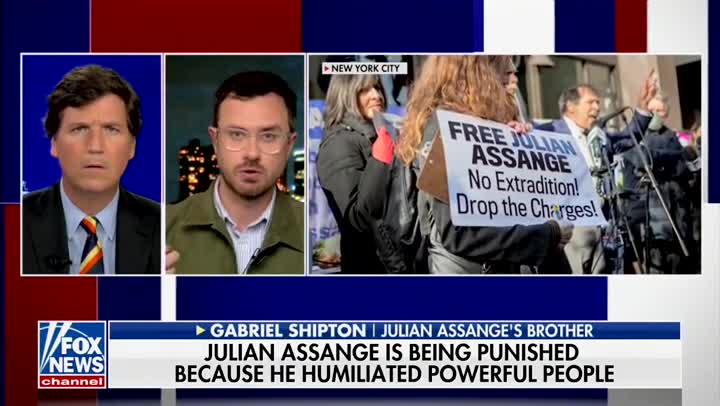 Gabriel Shipton on Tucker Carlson