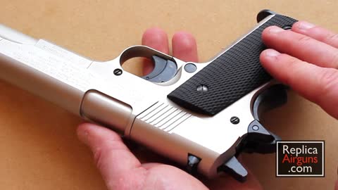 Umarex Colt Government 1911 A1 Nickel CO2 Pellet Gun Review