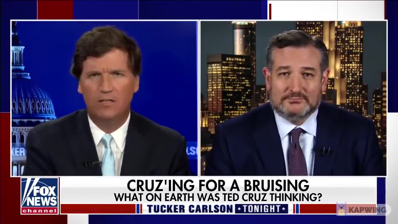 Tucker Carlson Forces Ted Cruz to Apologize