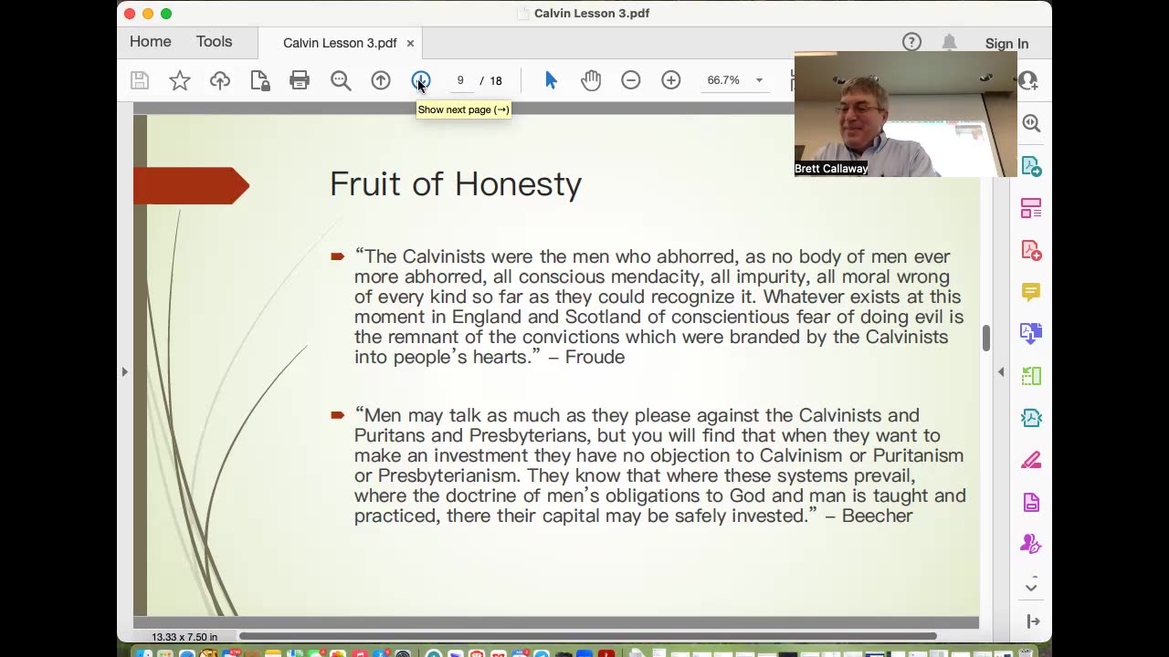 Calvin & the Influence of Calvinism, Lesson 3: Calvinism as a Force