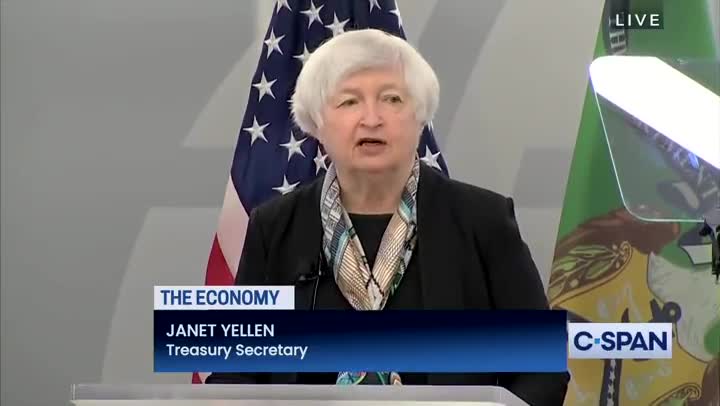 Treasury Secretary Yellen Big Plan to "Decarbonize Our Economies"