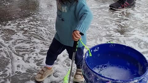 Fall fest: bubbles!