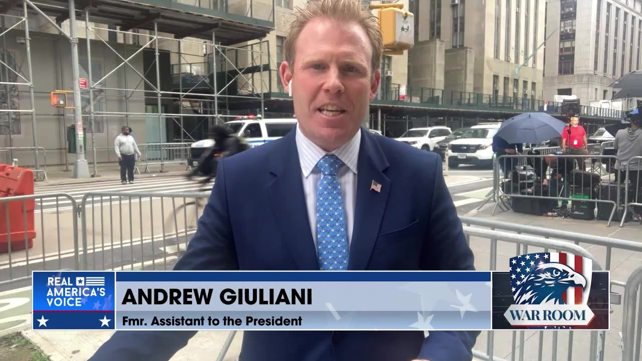 Andrew Giuliani Gives Updates On Michael Cohen's Testimony Live From NYC