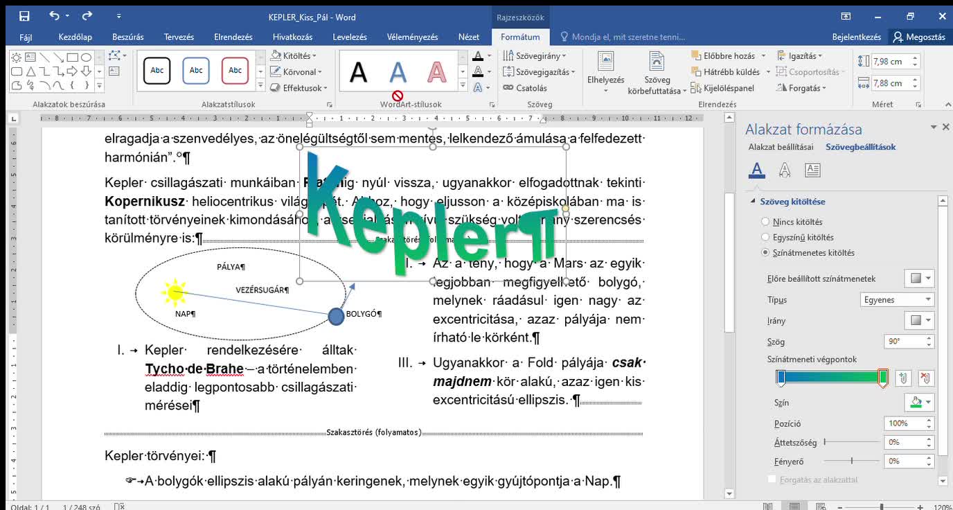 KEPLER_Kiss_Pál - Word | Éles Róbert