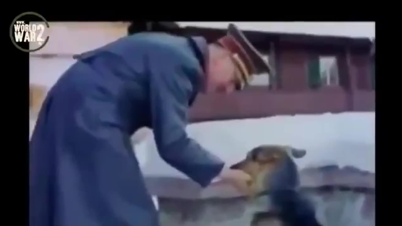 Adolf Hitler and dog version 2