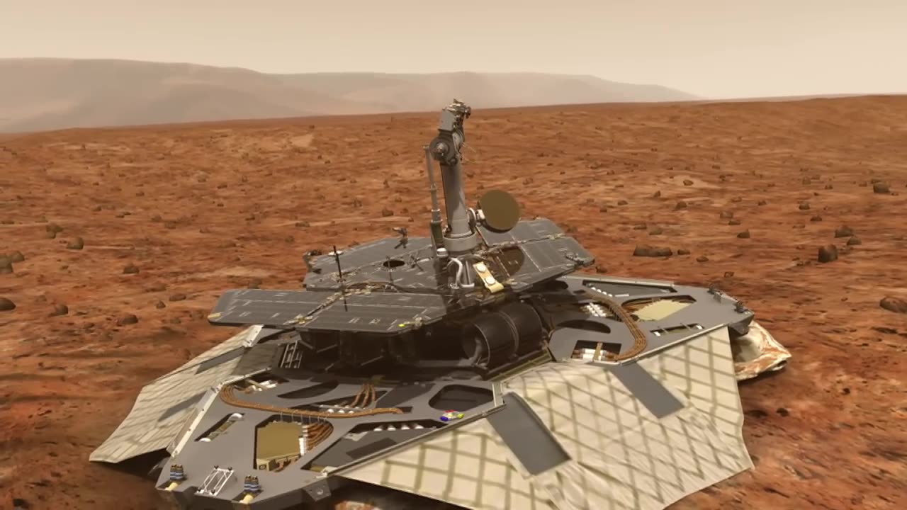 MARS EXPLORATION ROVER 2003 NASA VIDEO