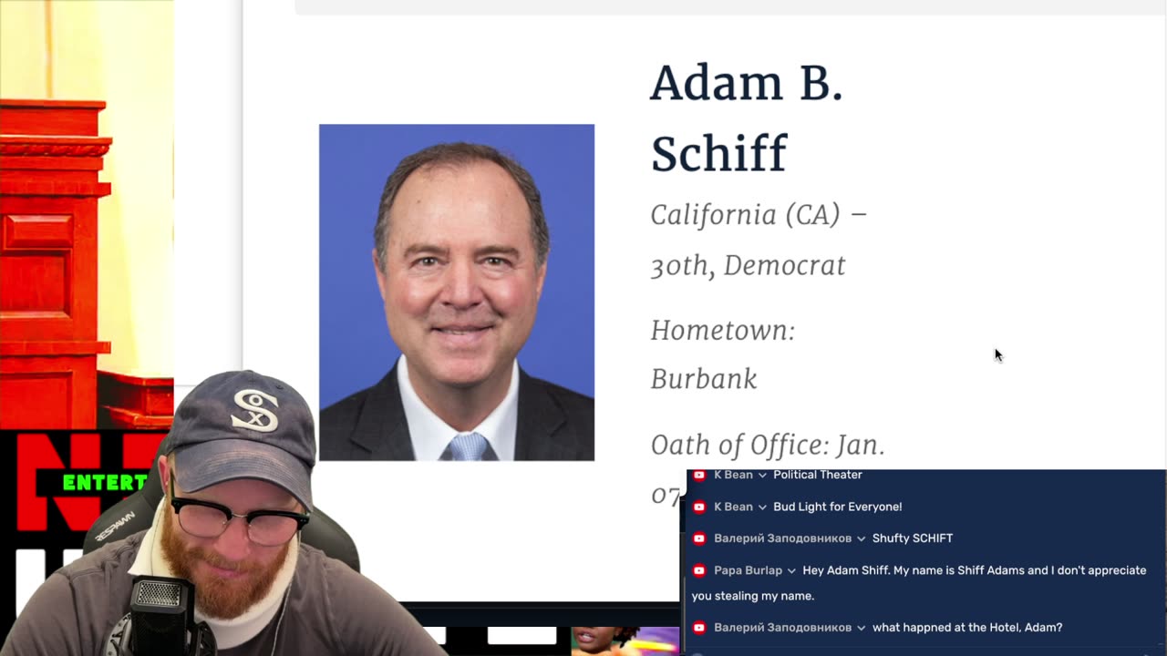 Let's Call Adam Schiff to Check on HE/HIM