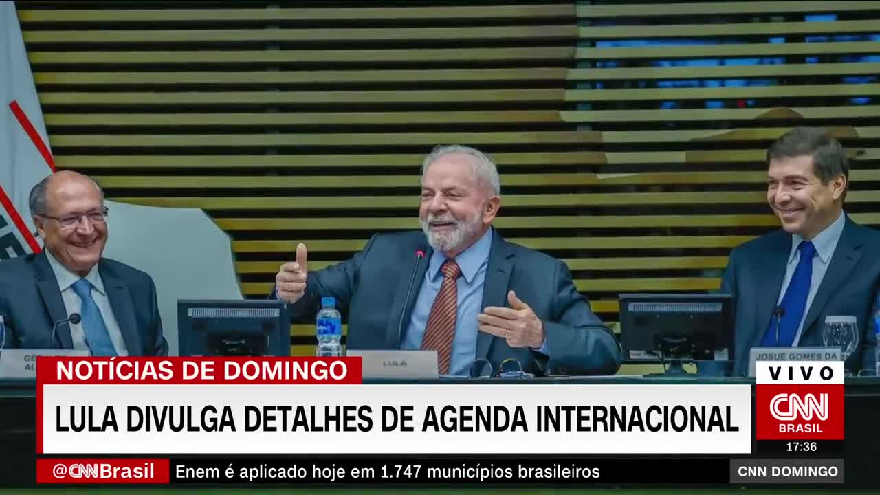 Lula divulga detalhes de agenda internacional | CNN DOMINGO