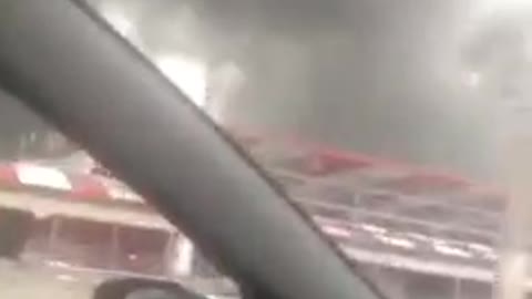 Kharkov. Burning Barabashevsky market