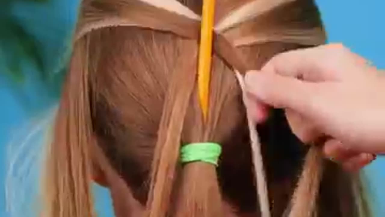 Hair style life hacks ....