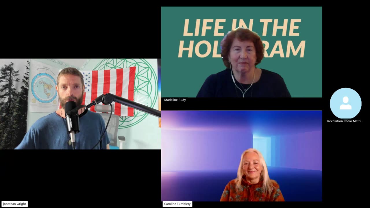 'Life In the Hologram' with our guest Jonathan Wright. Part One