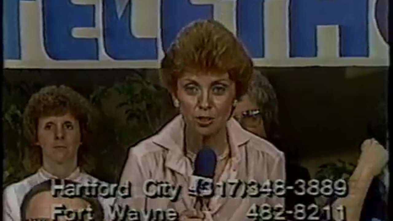 January 20, 1986 - UCP Telethon in Fort Wayne, Indiana