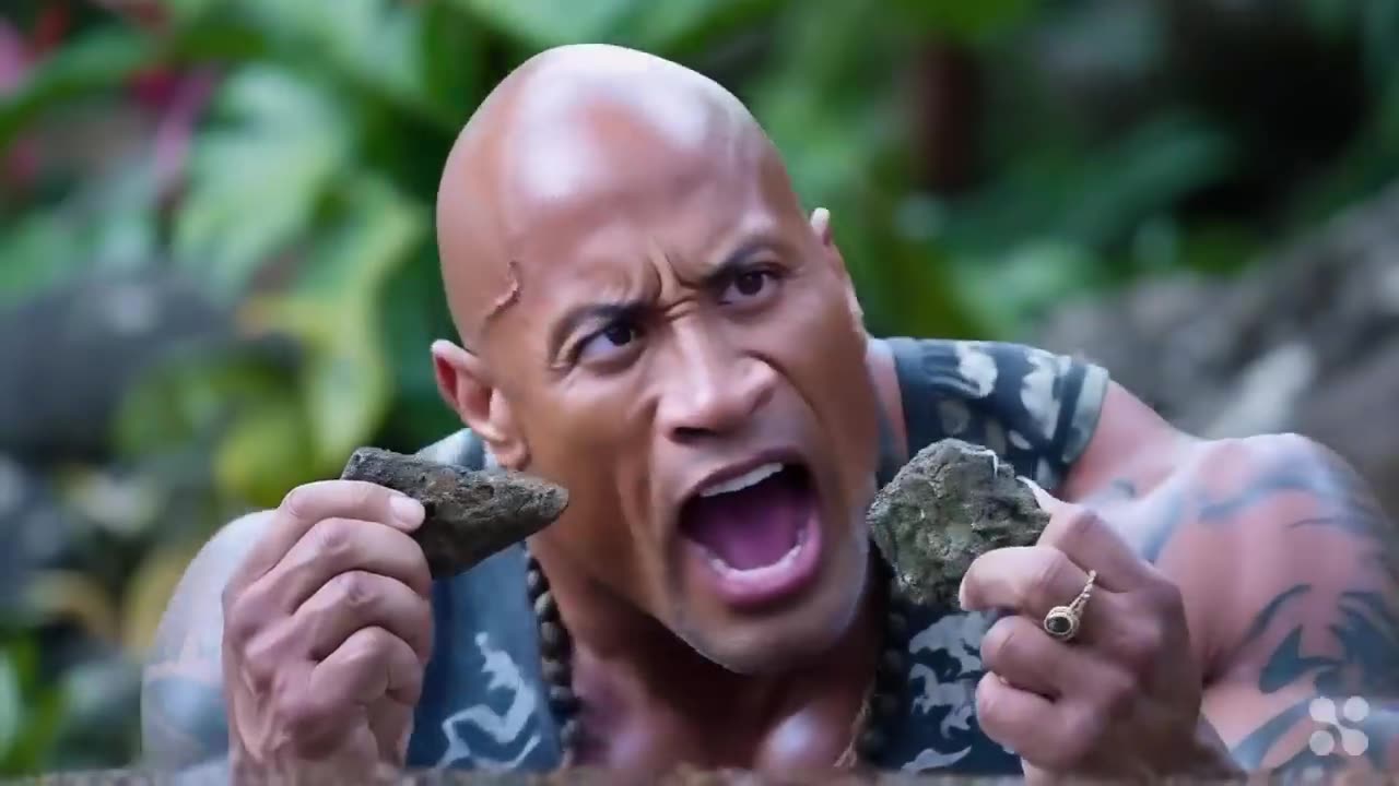 The Rock eats Rocks AI 2024