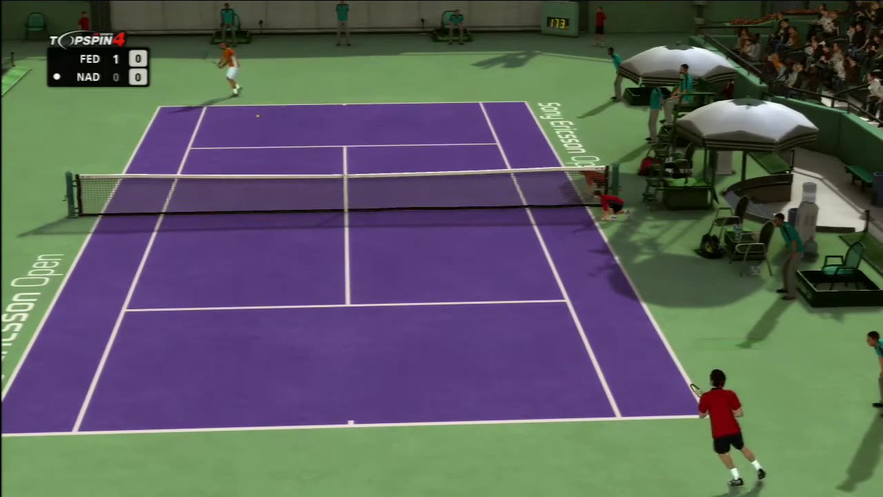 Top Spin 4 Online #30 Federer VS Borg