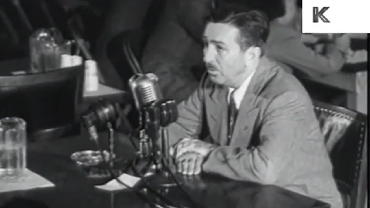 1947 Walt Disney Testifies at HUAC