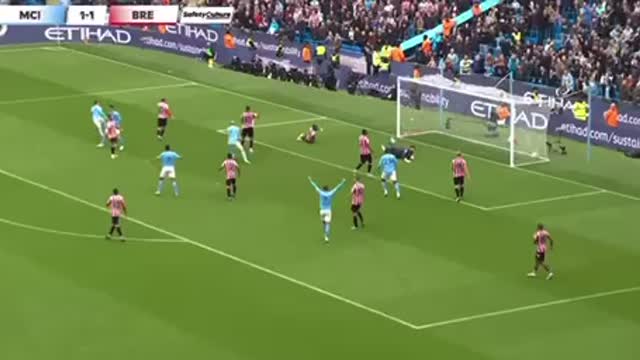 Highlight man city vs Brentford