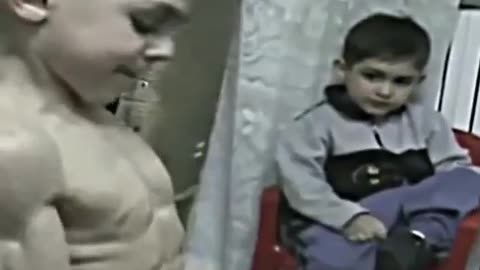 5 year old baby # muscular body 😱