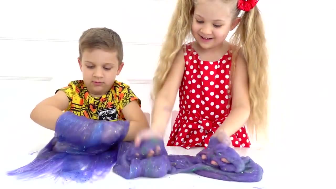 Diana and Roma learn the Alphabet