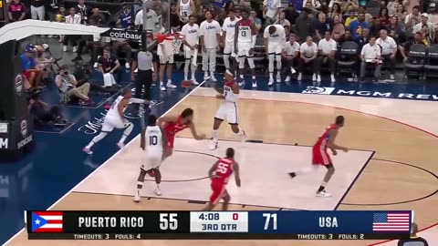 Puerto Rico vs USA SHOWCASE _ FULL GAME HIGHLIGHTS _ August 7_ 2023(720P)