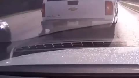 Should have stayed in the truck