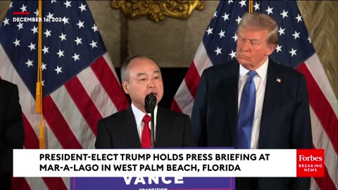 Trump's Shock Request Of SoftBank CEO Makes Him Laugh