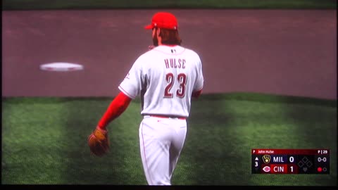 MLB The Show: Cincinnati Reds vs Milwaukee Brewers (S4 G160)