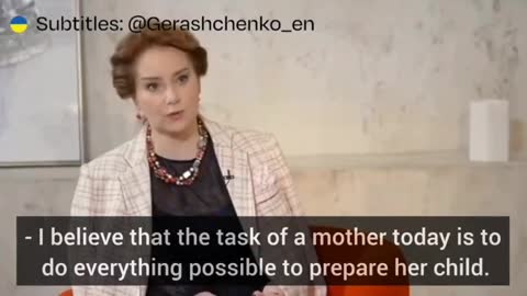 Olga Budina tells mothers to prepare their children for special military operation.