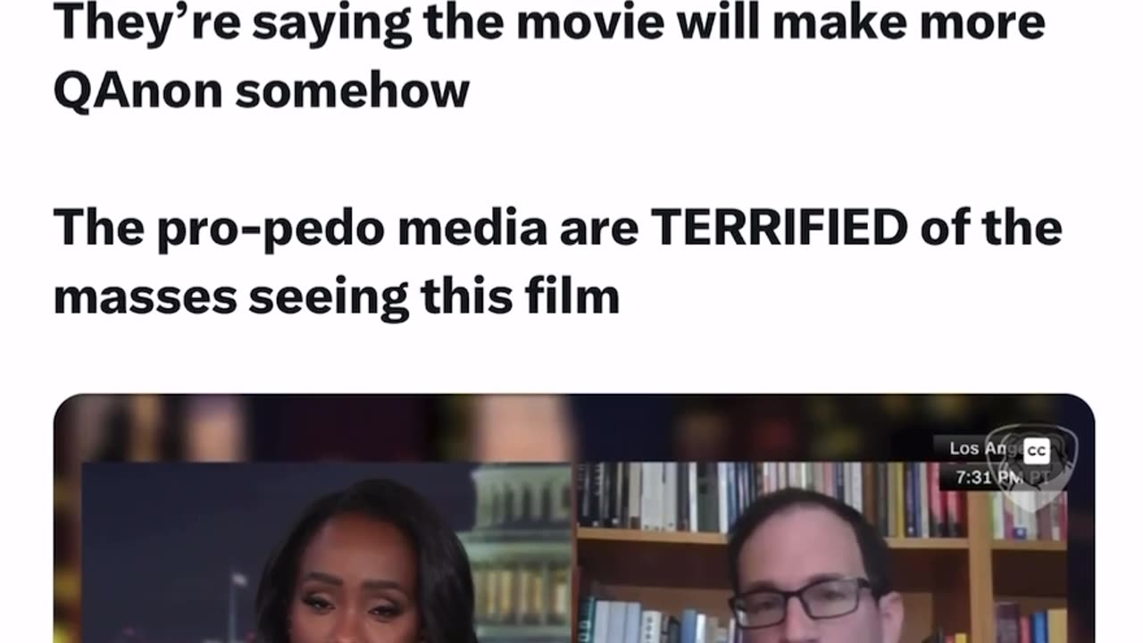 CNN is demanding no one see 'Sound of Freedom'.