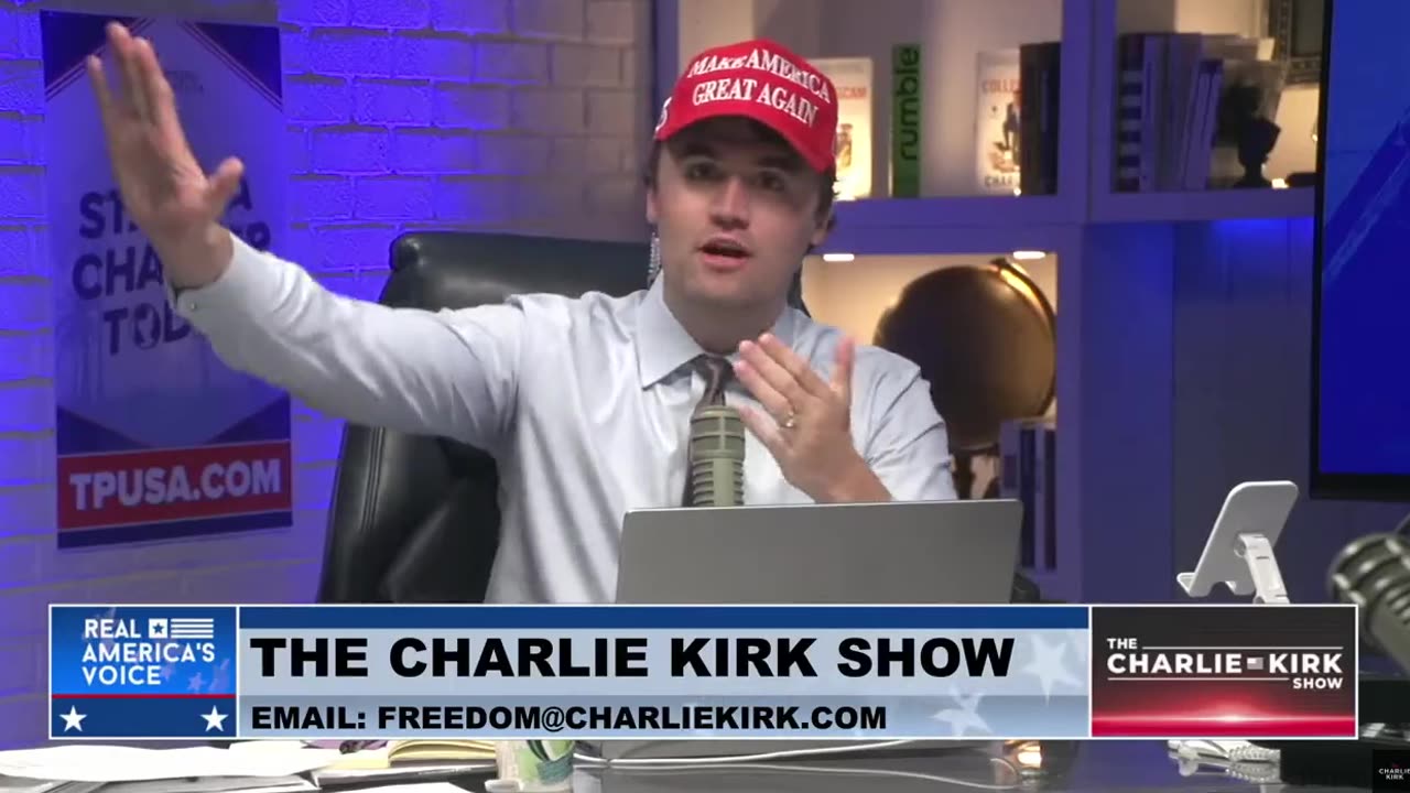 Charlie Kirk Voices His Mind, Calls On Republican DAs to Indict Bill Clinton