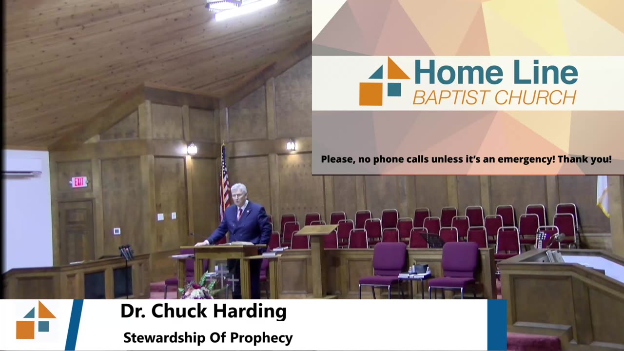 Dr. Chuck Harding // Stewardship Of Prophecy