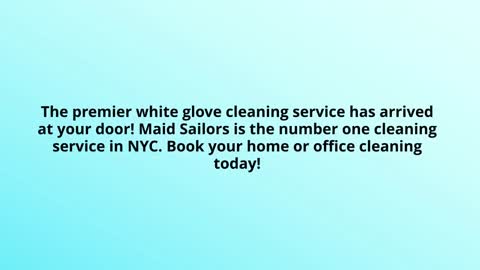 cleaning service in new york