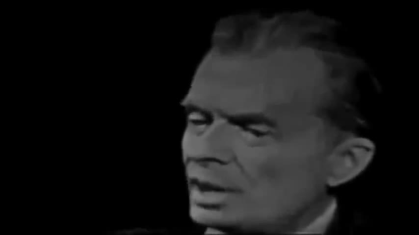 Aldous Huxley Interviewed by Mike Wallace (1958)