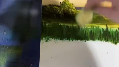 Painting hand art