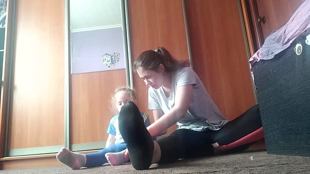 How to train with a child